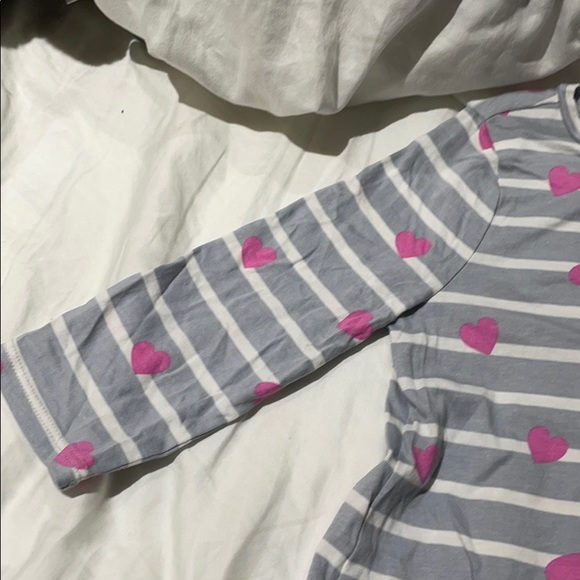 Gymboree 4 heart cotton dress hi low hemline euc - Picture 3 of 9